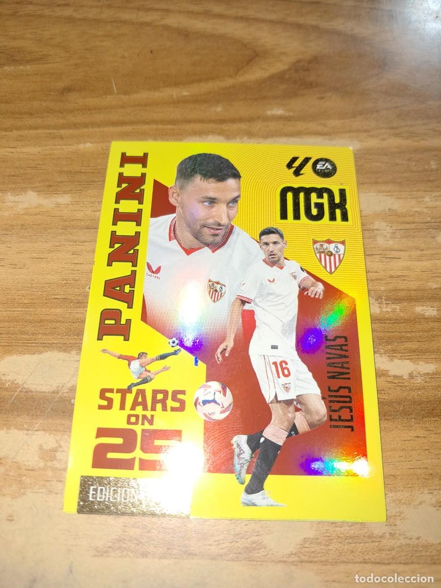 Cromos de f&uacute;tbol: CARD MEGACRACKS TEMPORADA 26/27: PANINI STARS ON 25 EDICI&Oacute;N &Uacute;NICA JES&Uacute;S NAVAS, N&deg; 437