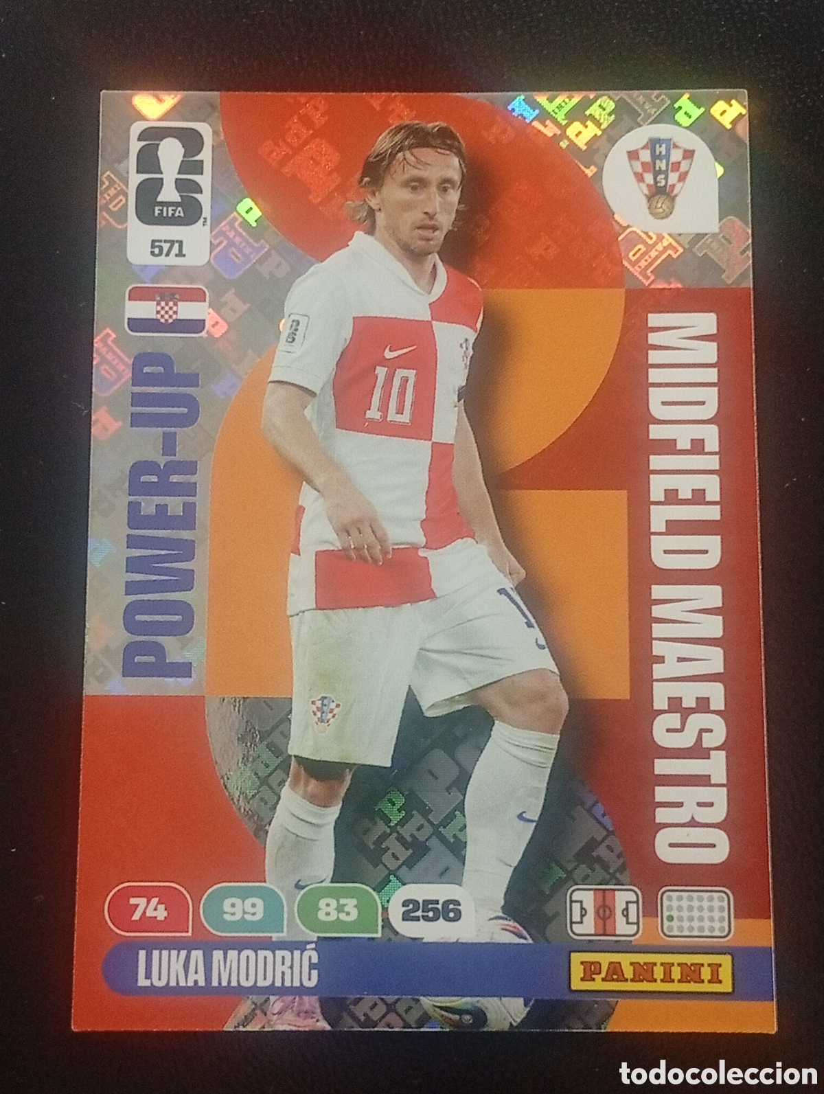 Cromos de f&uacute;tbol: 571 MODRIC CROACIA ADRENALYN WORLD CUP 2026 MUNDIAL FUTBOL CROMO CARD