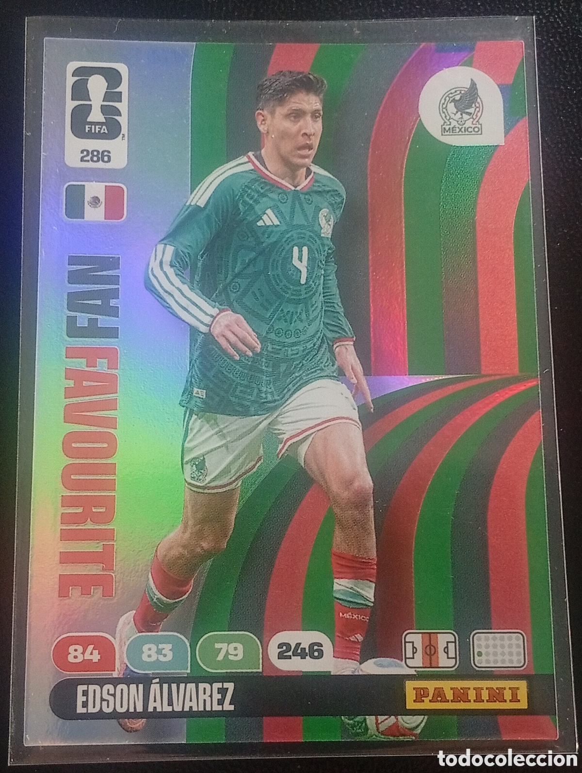 Cromos de f&uacute;tbol: 286 EDSON &Aacute;LVAREZ MEXICO MEJICO ADRENALYN WORLD CUP 2026 MUNDIAL FUTBOL CROMO CARD