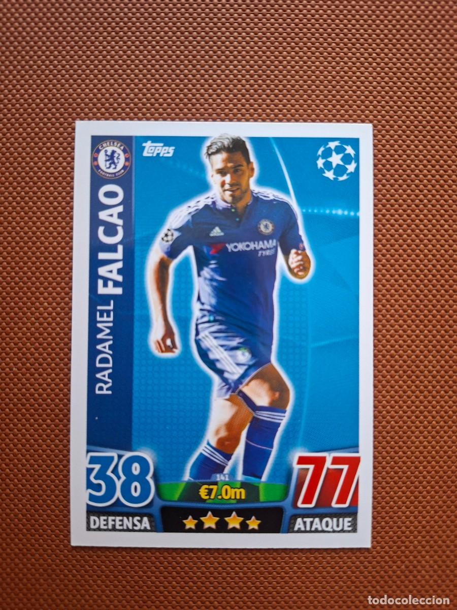 Cromos de f&uacute;tbol: 141 RADAMEL FALCAO CHELSEA TOPPS MATCH ATTAX CHAMPIONS LEAGUE 2015 2016 15 16