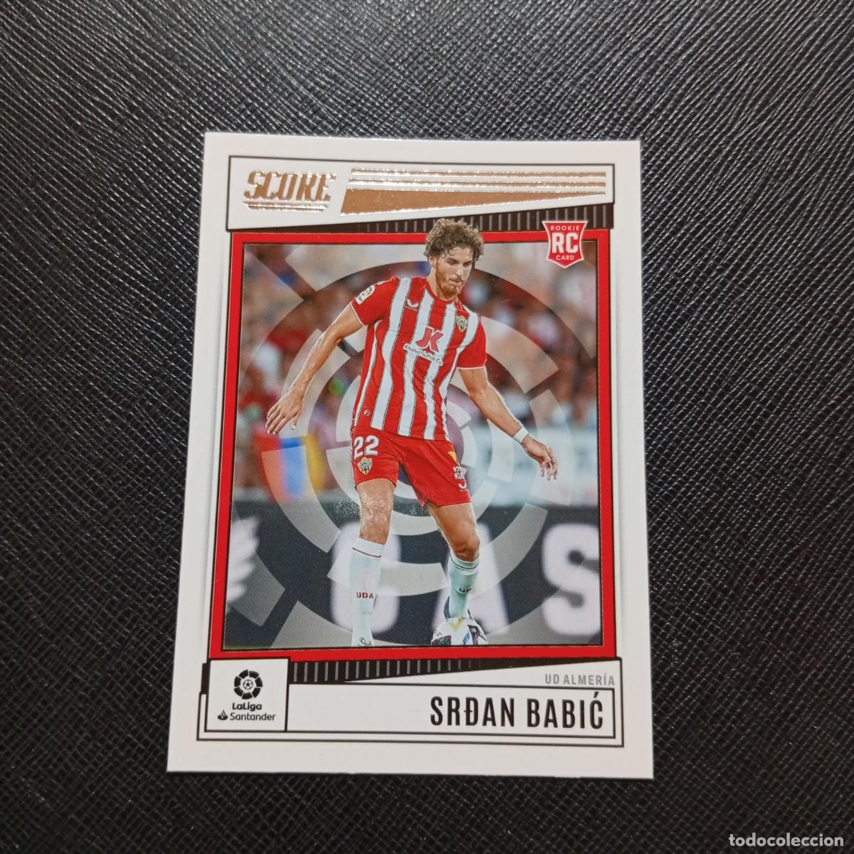 Cromos de f&uacute;tbol: 4 BABIC ALMERIA PANINI SCORE LA LIGA 2022 2023 CROMO FUTBOL 22 23 - A203 PG469