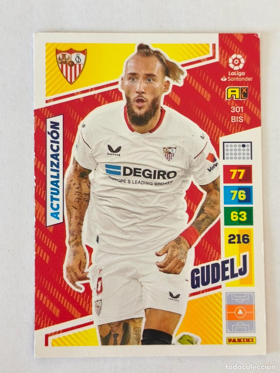Cromos de f&uacute;tbol: ADRENALYN LA LIGA 2022 2023 PANINI - 301 BIS GUDELJ - SEVILLA