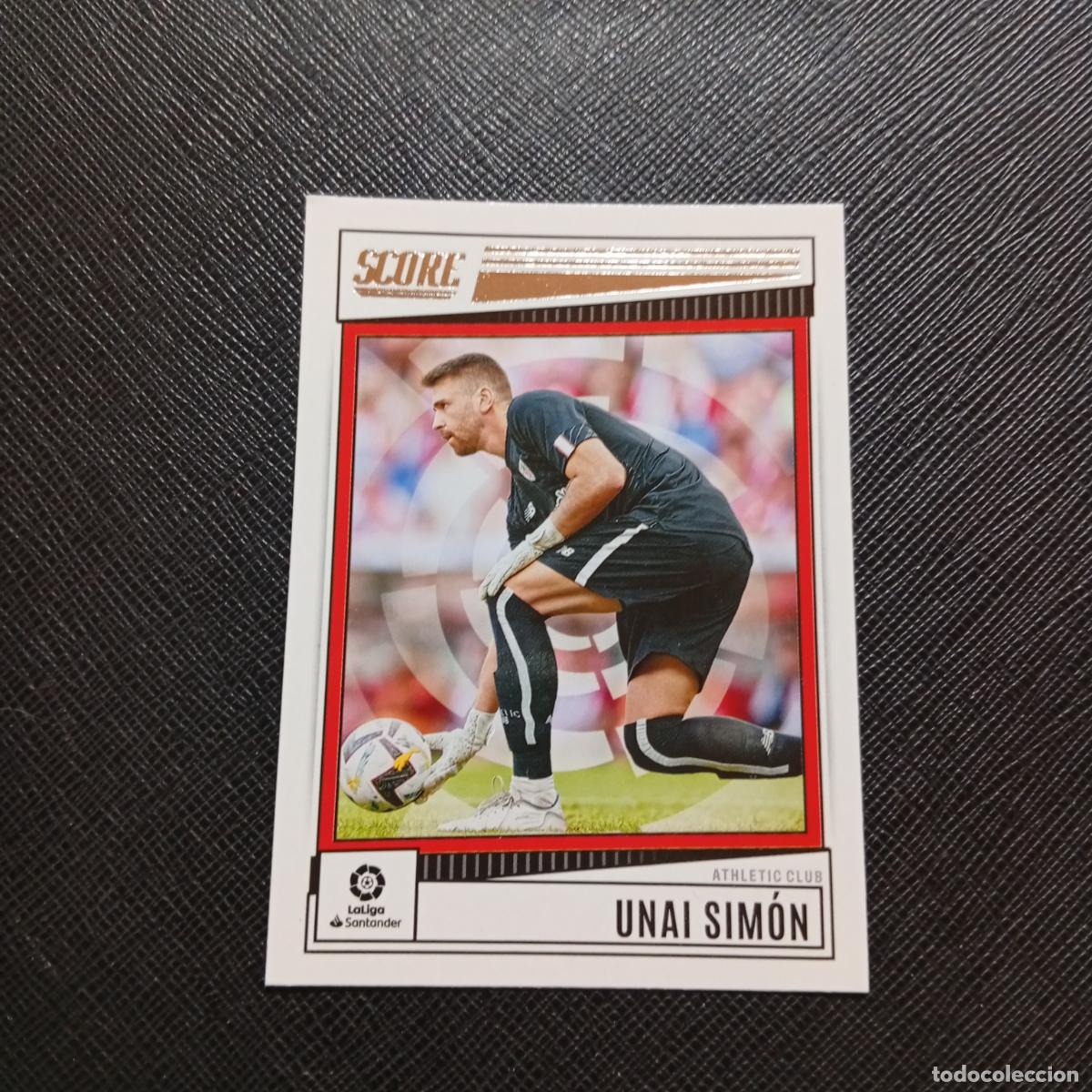 Cromos de f&uacute;tbol: 19 UNAI SIMON BILBAO PANINI SCORE LA LIGA 2022 2023 CROMO FUTBOL 22 23 - (MD09/10-4) PG10