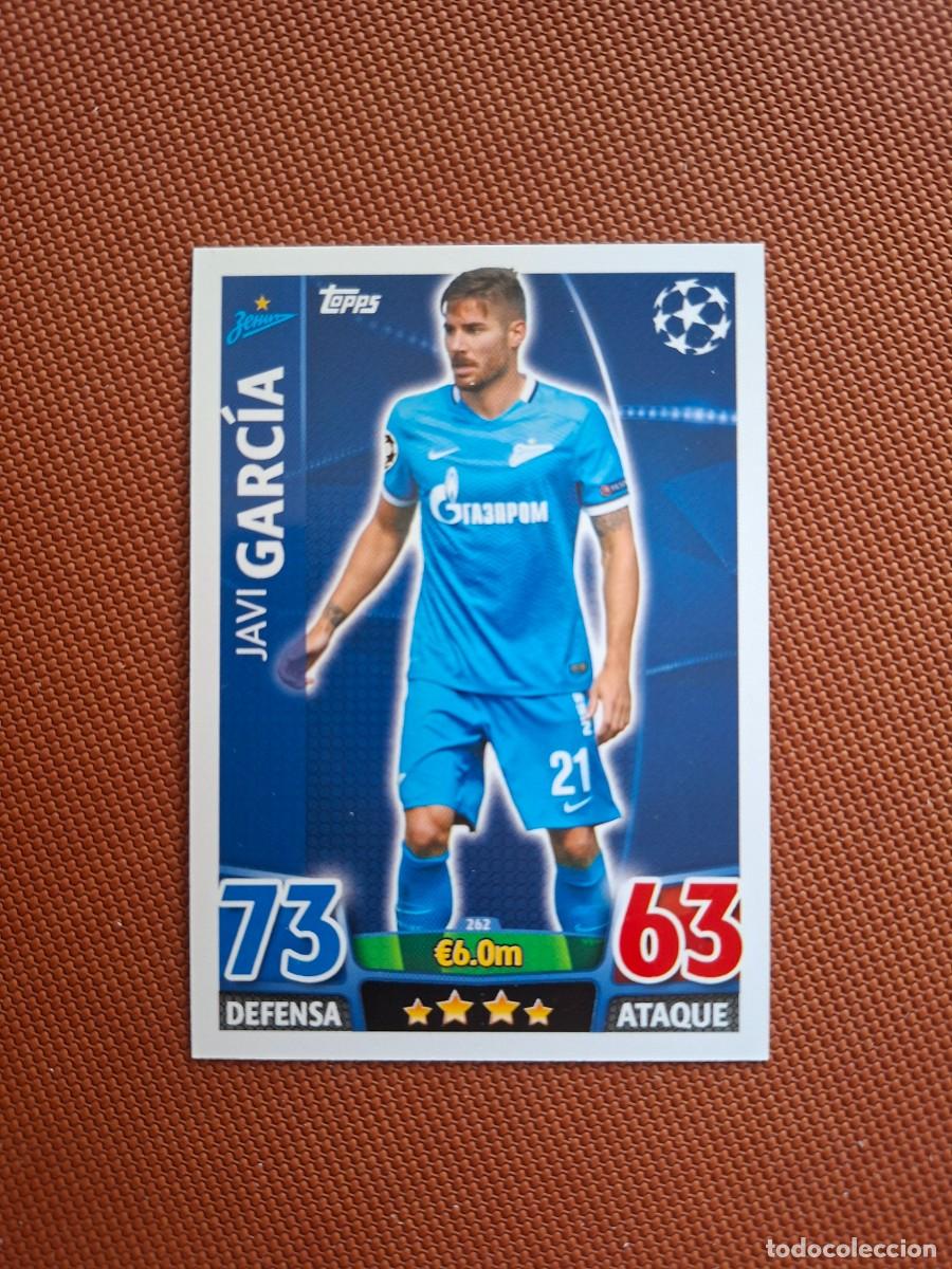 Cromos de f&uacute;tbol: 262 JAVI GARCIA ZENIT TOPPS MATCH ATTAX CHAMPIONS 2015 2016 15 16