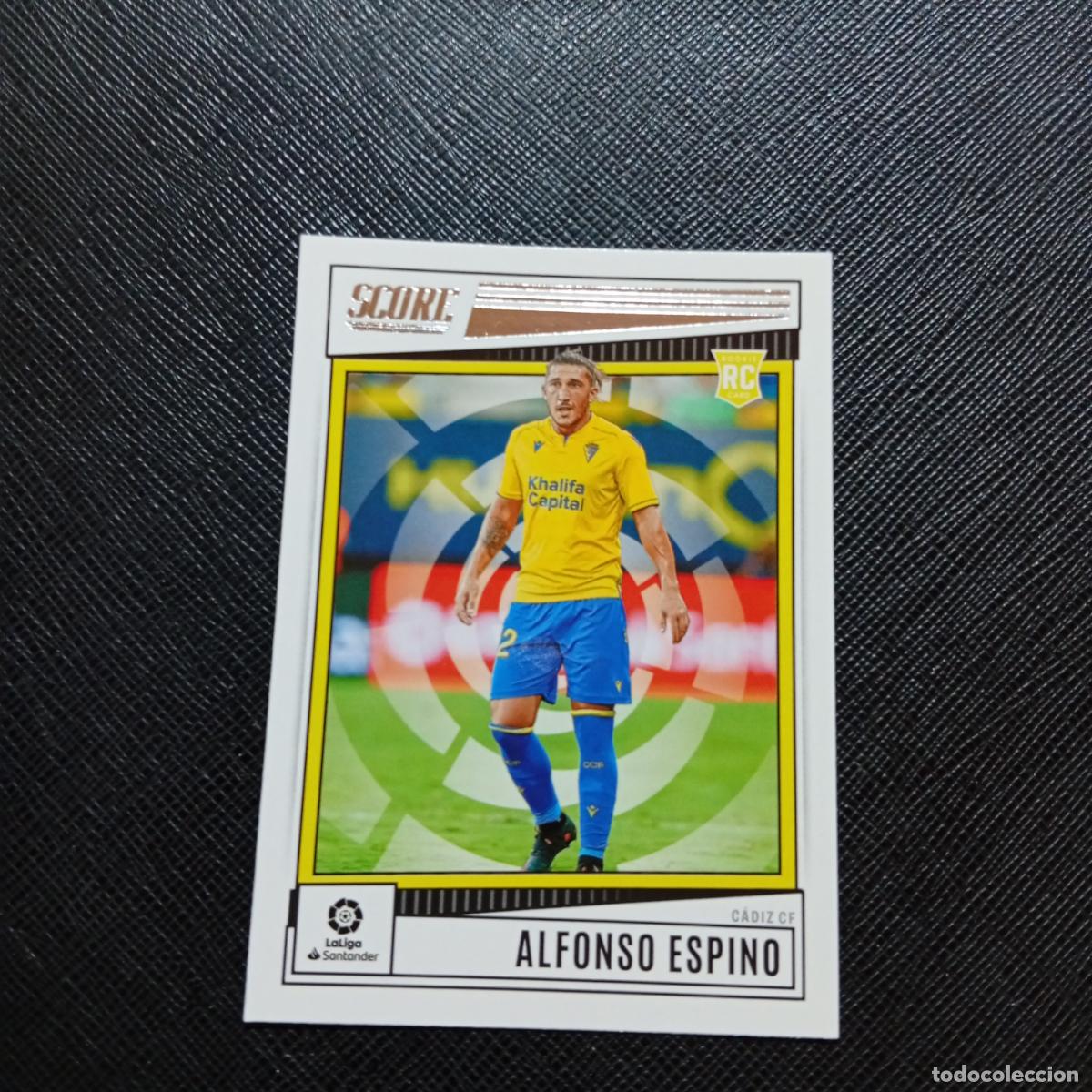 Cromos de f&uacute;tbol: 42 ALFONSO ESPINO CADIZ PANINI SCORE LA LIGA 2022 2023 CROMO FUTBOL 22 23 - (MD09/10-4) PG22