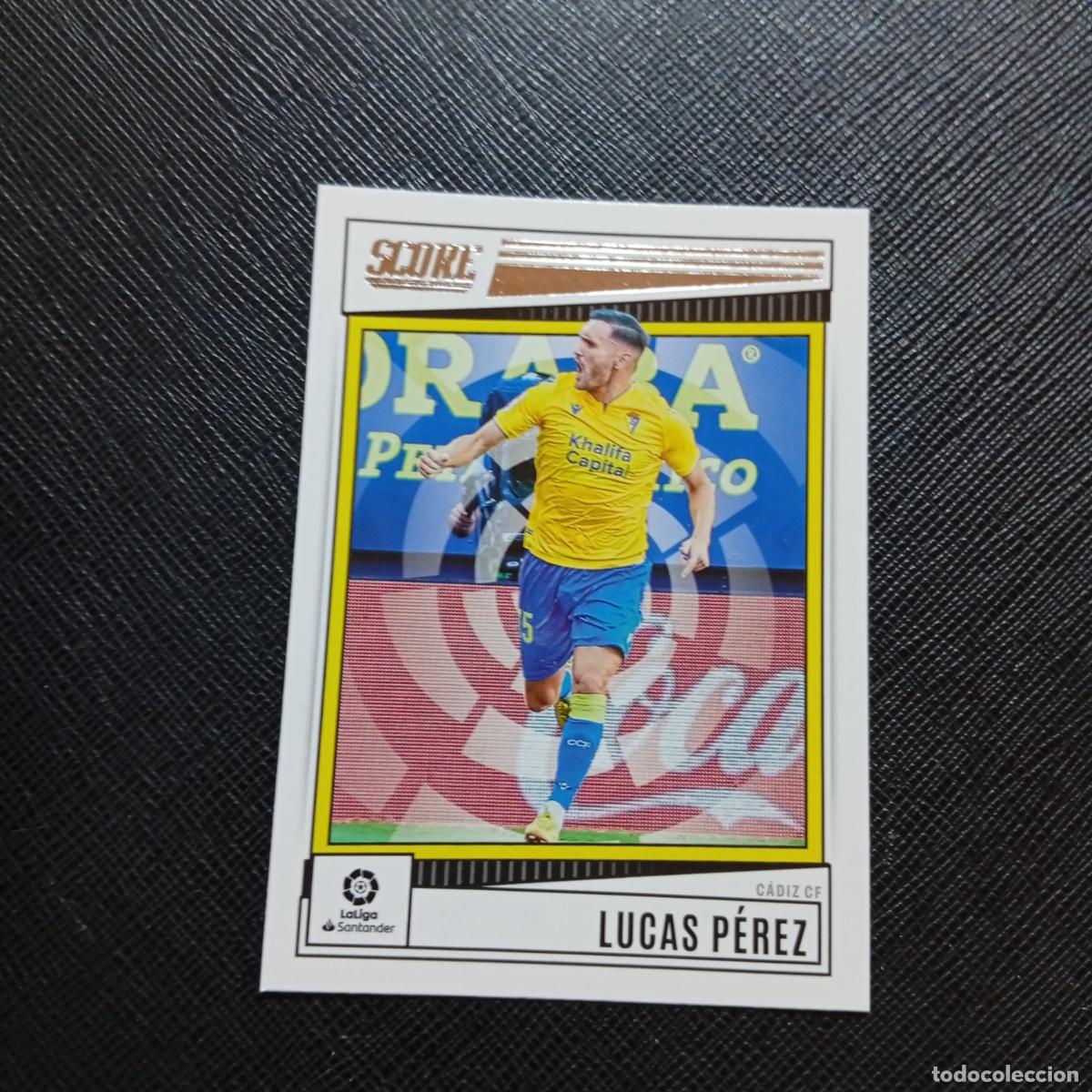 Cromos de f&uacute;tbol: 48 LUCAS PEREZ CADIZ PANINI SCORE LA LIGA 2022 2023 CROMO FUTBOL 22 23 - (MD09/10-4) PG23