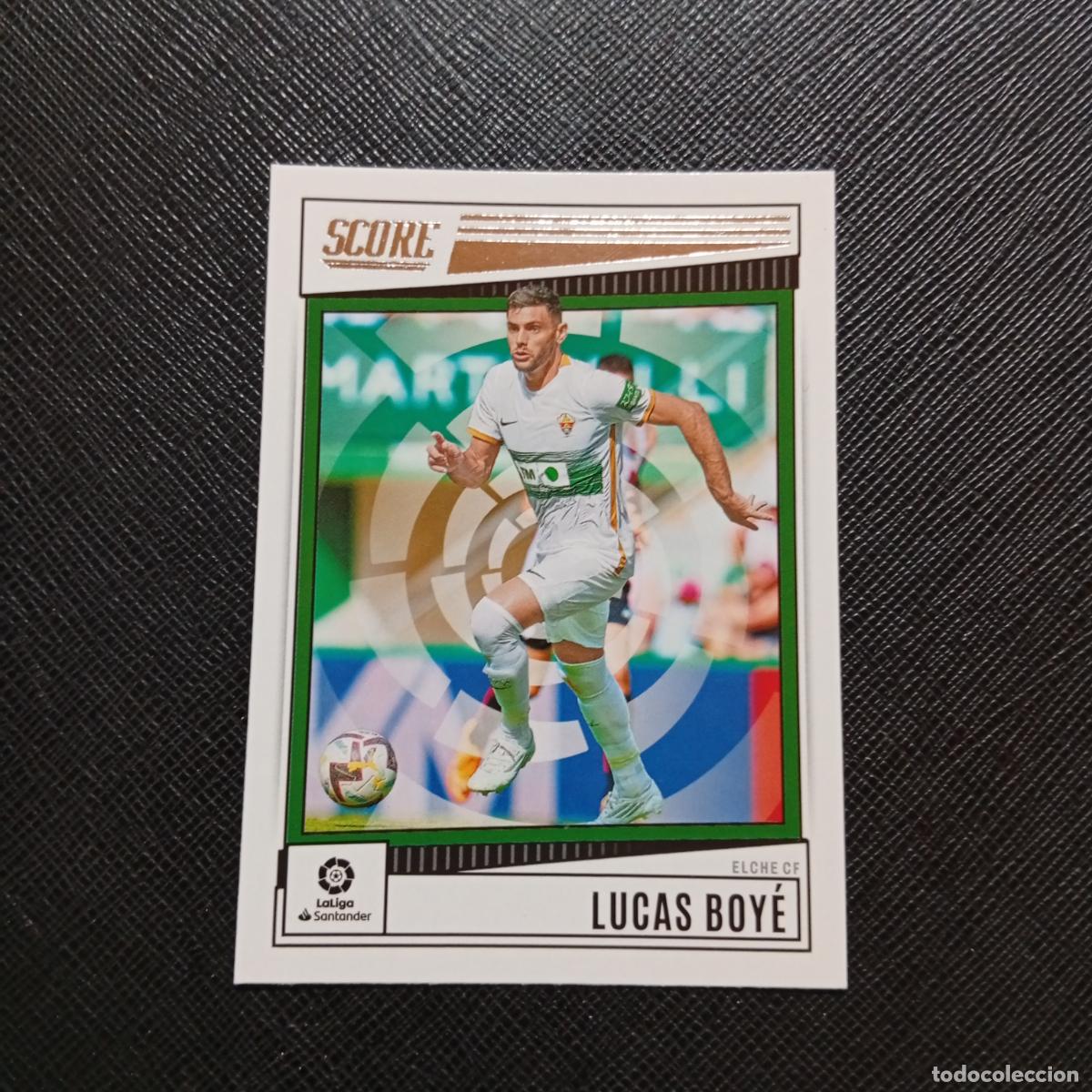 Cromos de f&uacute;tbol: 55 LUCAS BOYE ELCHE PANINI SCORE LA LIGA 2022 2023 CROMO FUTBOL 22 23 - (MD09/10-4) PG28