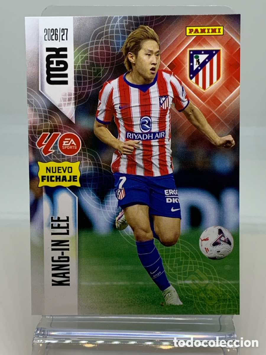 Cromos de f&uacute;tbol: 486-. Kang-In Lee - Atl&eacute;tico de Madrid 2 &ordf; SEGUNDA EDICI&Oacute;N - MEGACRACKS 2026 2027 - 26 27 MGK