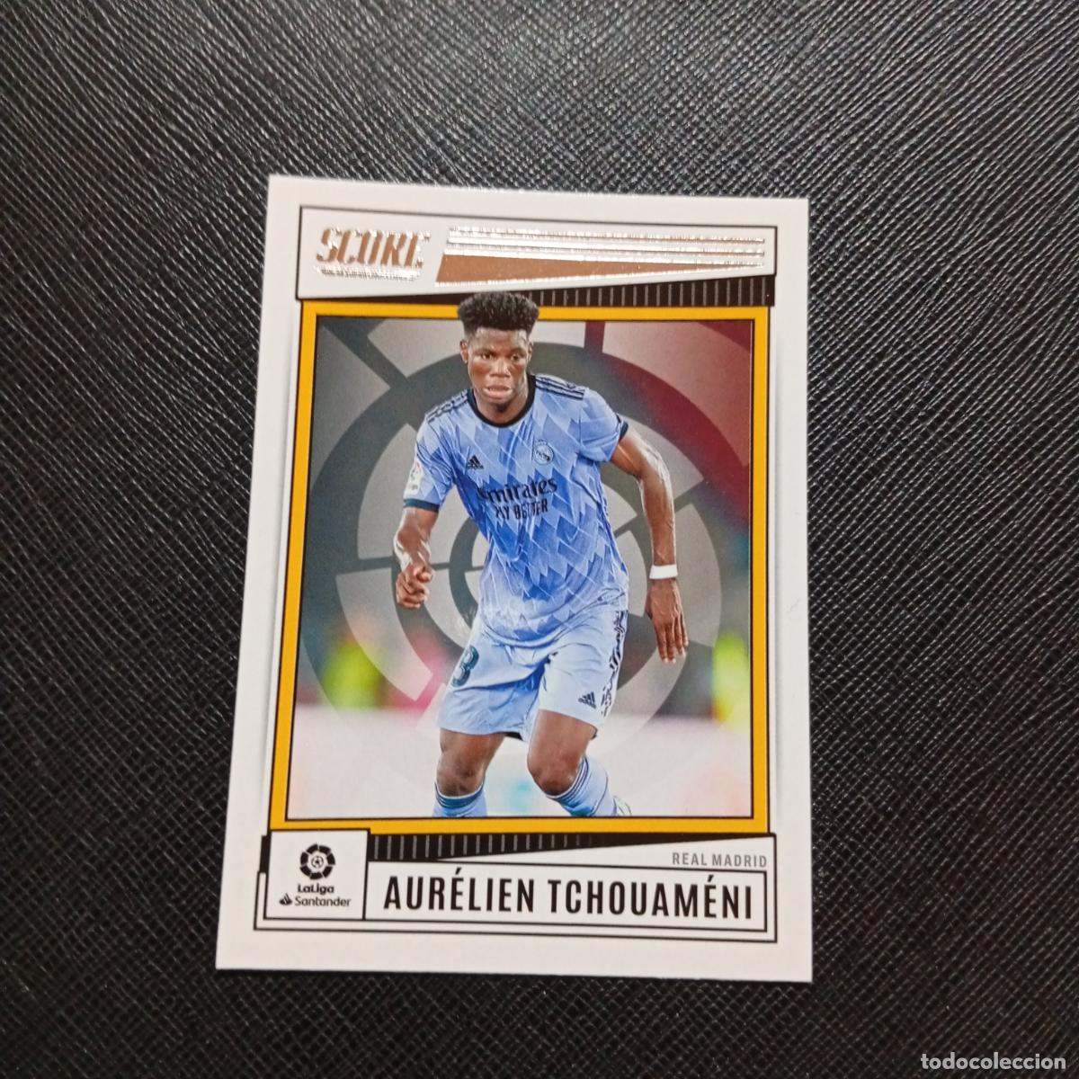Cromos de f&uacute;tbol: 142 TCHOUAMENI REAL MADRID PANINI SCORE LA LIGA 2022 2023 CROMO FUTBOL 22 23 - (MD98/99-1) PG22