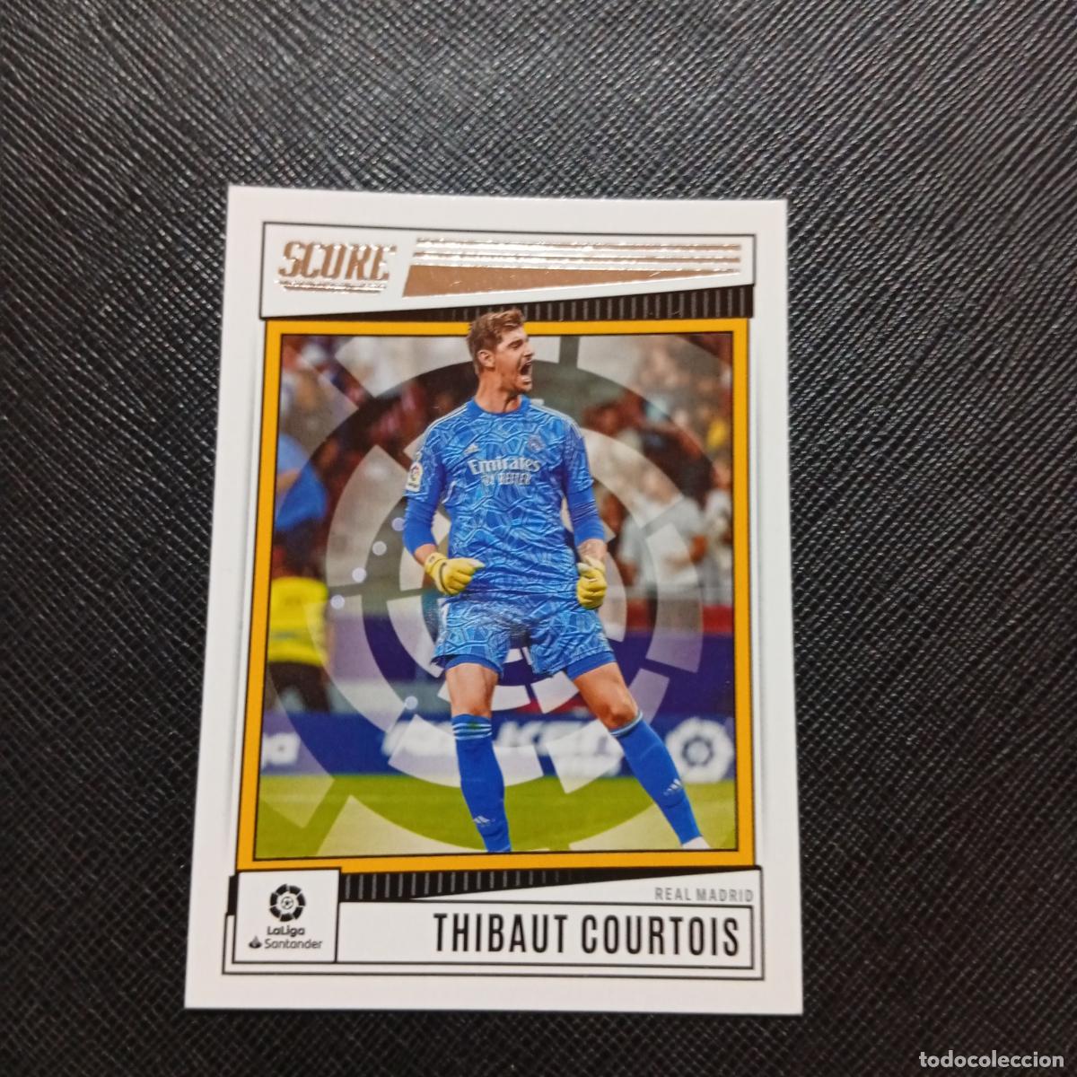 Cromos de f&uacute;tbol: 143 COURTOIS REAL MADRID PANINI SCORE LA LIGA 2022 2023 CROMO FUTBOL 22 23 - (MD98/99-1) PG22