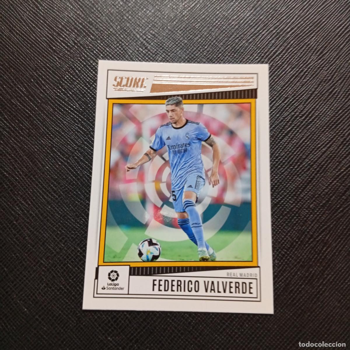 Cromos de f&uacute;tbol: 146 VALVERDE REAL MADRID PANINI SCORE LA LIGA 2022 2023 CROMO FUTBOL 22 23 - (MD98/99-1) PG22