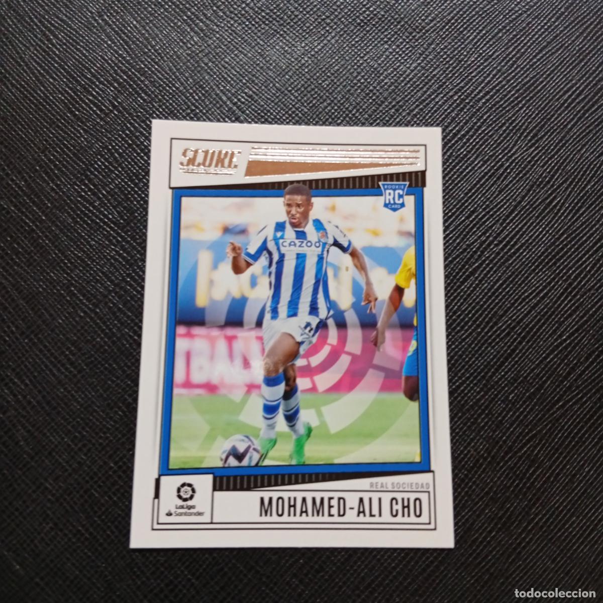 Cromos de f&uacute;tbol: 158 MOHAMED ALI CHO REAL SOCIEDAD PANINI SCORE LIGA 2022 2023 CROMO FUTBOL 22 23 - (MD98/99-1) PG23