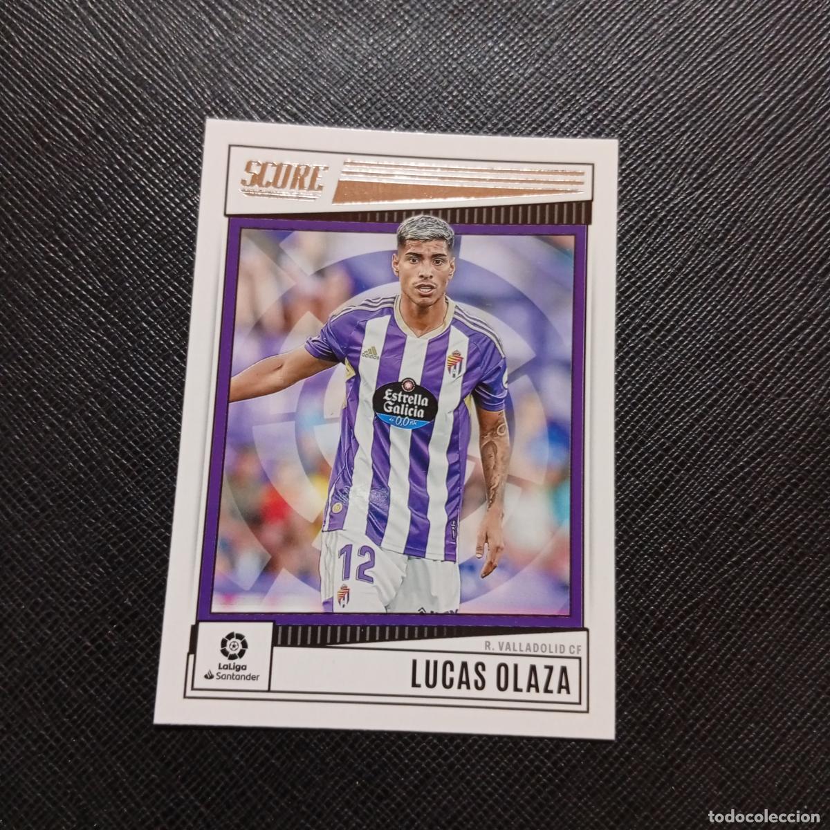 Cromos de f&uacute;tbol: 164 LUCAS OLAZA VALLADOLID PANINI SCORE LIGA 2022 2023 CROMO FUTBOL 22 23 - (MD98/99-1) PG24