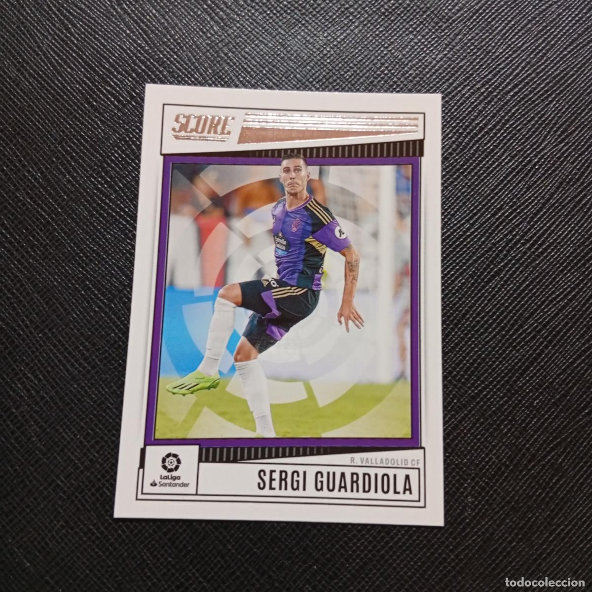 Cromos de f&uacute;tbol: 168 SERGI GUARDIOLA VALLADOLID PANINI SCORE LIGA 2022 2023 CROMO FUTBOL 22 23 - (MD98/99-1) PG24