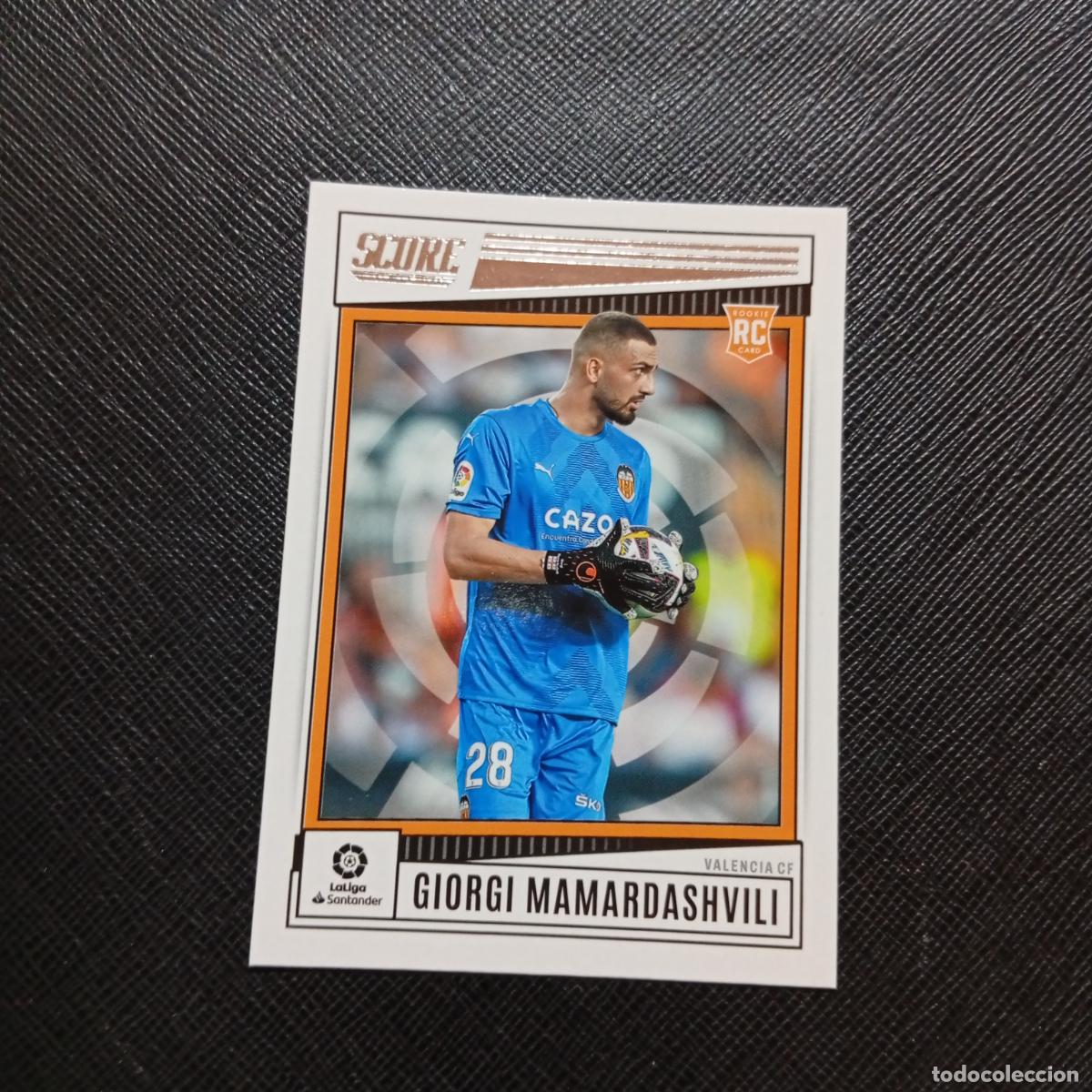 Cromos de f&uacute;tbol: 182 MAMARDASHVILI VALENCIA PANINI SCORE LIGA 2022 2023 CROMO FUTBOL 22 23 - (MD98/99-1) PG25