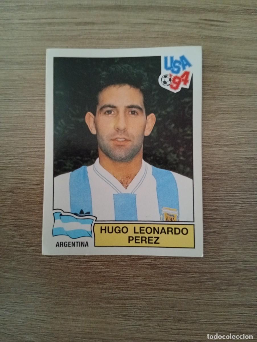 Cromos de f&uacute;tbol: HUGO LEONARDO PEREZ 254 ARGENTINA MUNDIAL USA 94 1994 SIN PEGAR NUNCA PEGADO