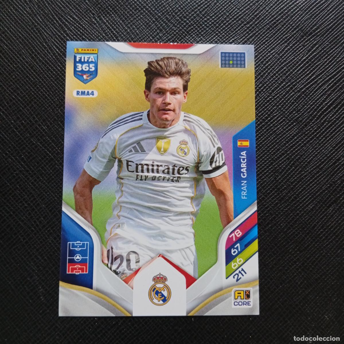 Cromos de f&uacute;tbol: FRAN GARCIA REAL MADRID ADRENALYN 2025 2026 FIFA 365 CROMO FUTBOL 25 26 - (MD2002-1) PG2