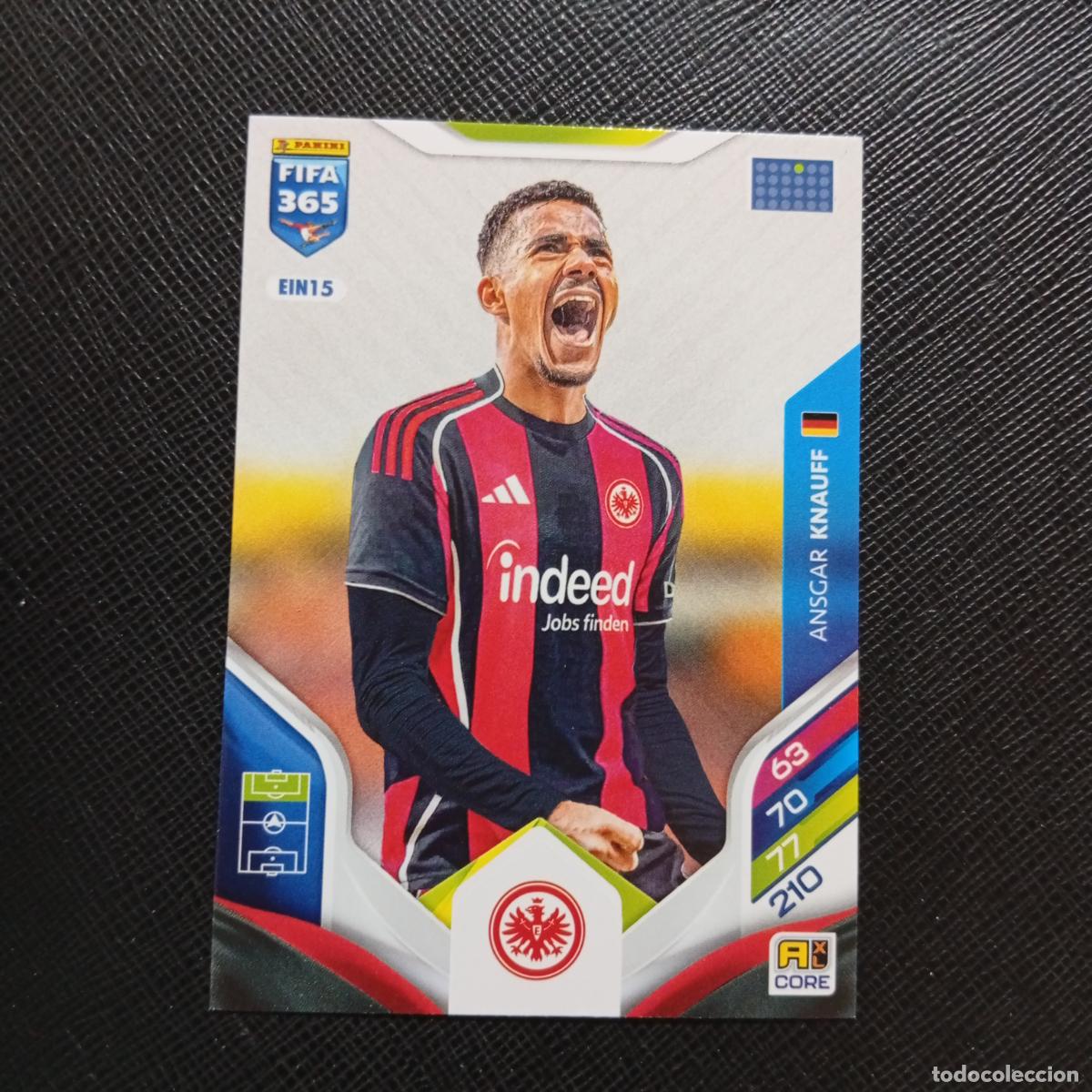 Cromos de f&uacute;tbol: KNAUFF FRANKFURT ADRENALYN 2025 2026 FIFA 365 CROMO FUTBOL 25 26 - (MD2002-1) PG2