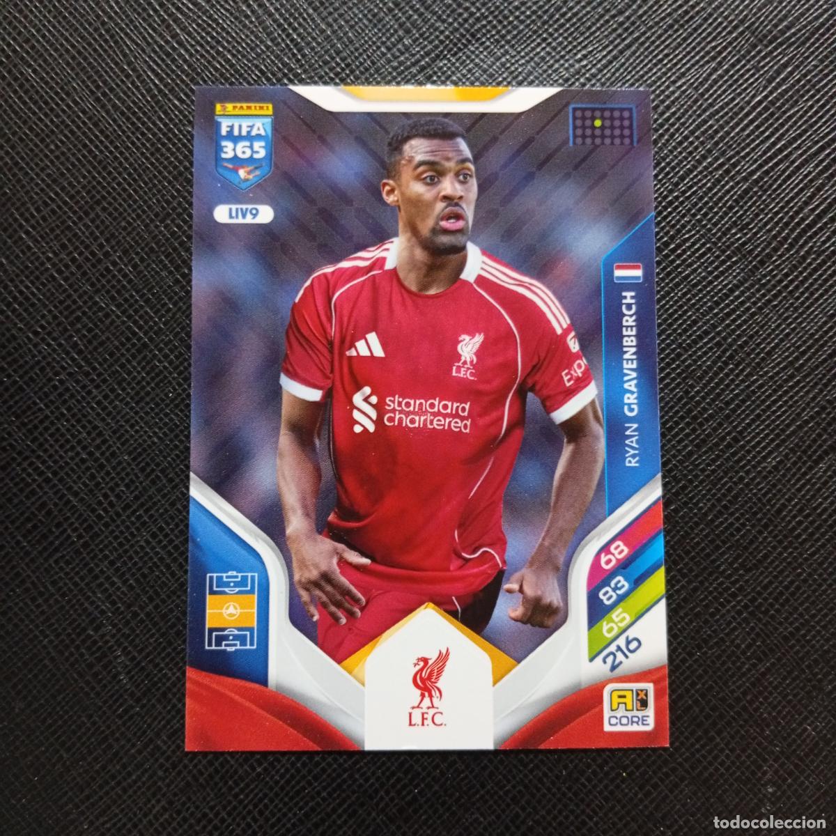 Cromos de f&uacute;tbol: GRAVENBERCH LIVERPOOL ADRENALYN 2025 2026 FIFA 365 CROMO FUTBOL 25 26 - (MD2002-1) PG2