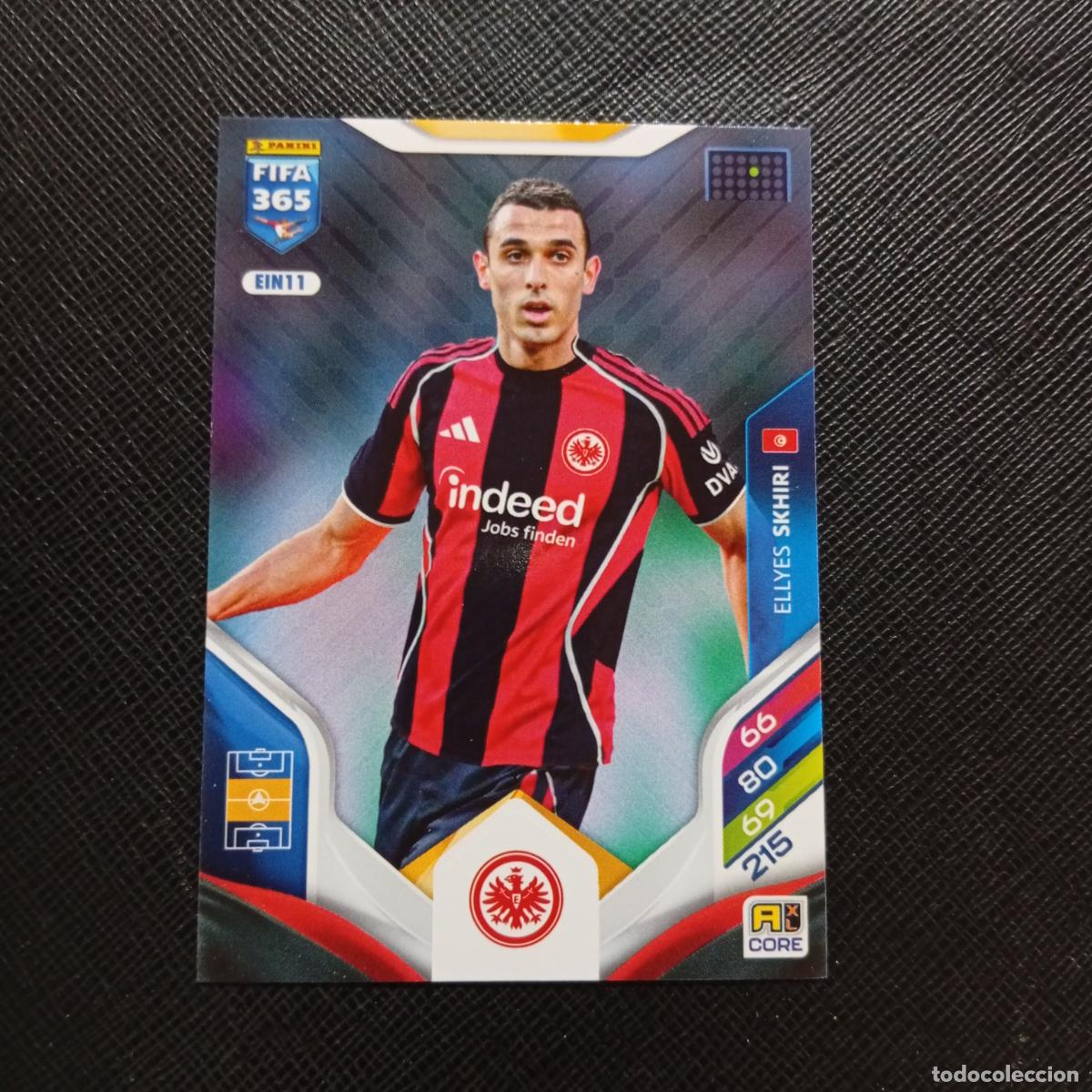 Cromos de f&uacute;tbol: SKHIRI FREANKFURT ADRENALYN 2025 2026 FIFA 365 CROMO FUTBOL 25 26 - (MD2002-1) PG2