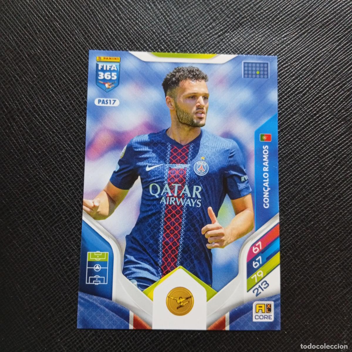Cromos de f&uacute;tbol: GONCALO RAMOS PSG ADRENALYN 2025 2026 FIFA 365 CROMO FUTBOL 25 26 - (MD2002-1) PG3