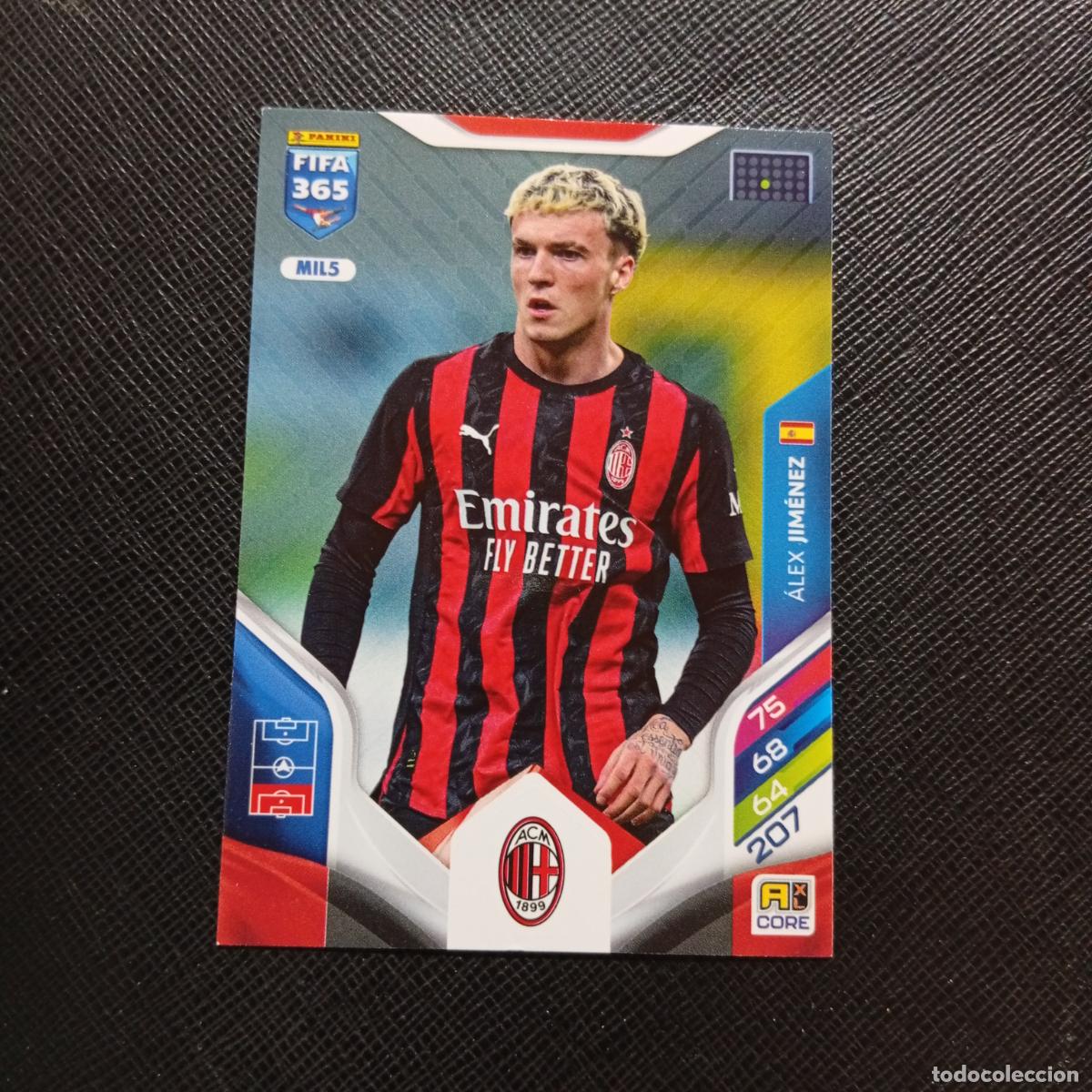 Cartes &agrave; collectionner de Football: ALEX JIMENEZ MILAN ADRENALYN 2025 2026 FIFA 365 CROMO FUTBOL 25 26 - (MD2002-1) PG4
