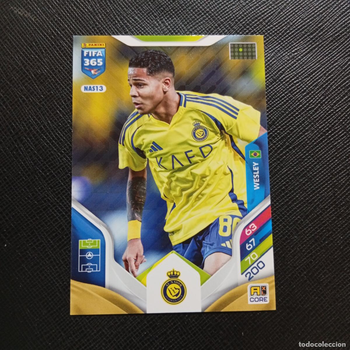 Cartes &agrave; collectionner de Football: WESLEY AL NASSR ADRENALYN 2025 2026 FIFA 365 CROMO FUTBOL 25 26 - (MD2002-1) PG5