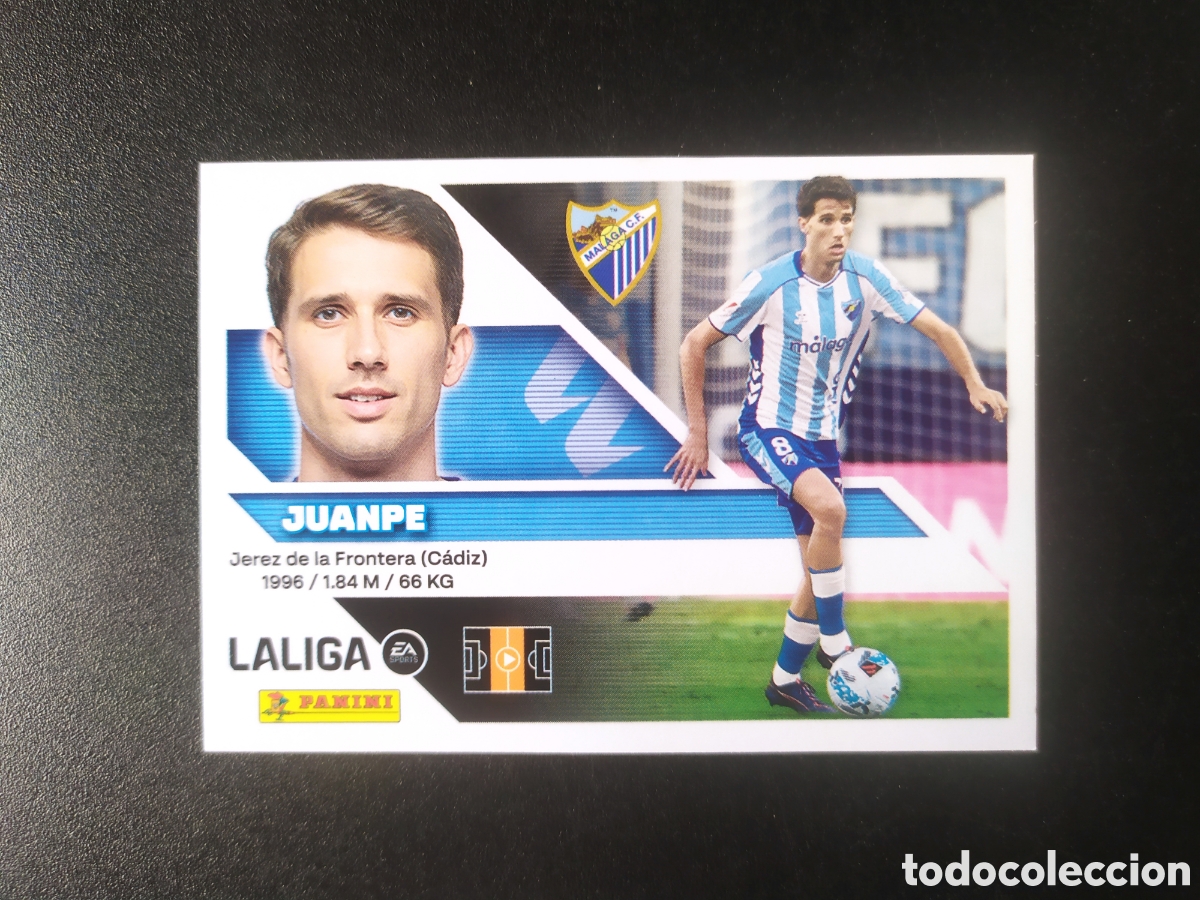 Cartes &agrave; collectionner de Football: Liga este 2026 2027 26 27 panini Juanpe n&deg; 13B 13 B M&aacute;laga