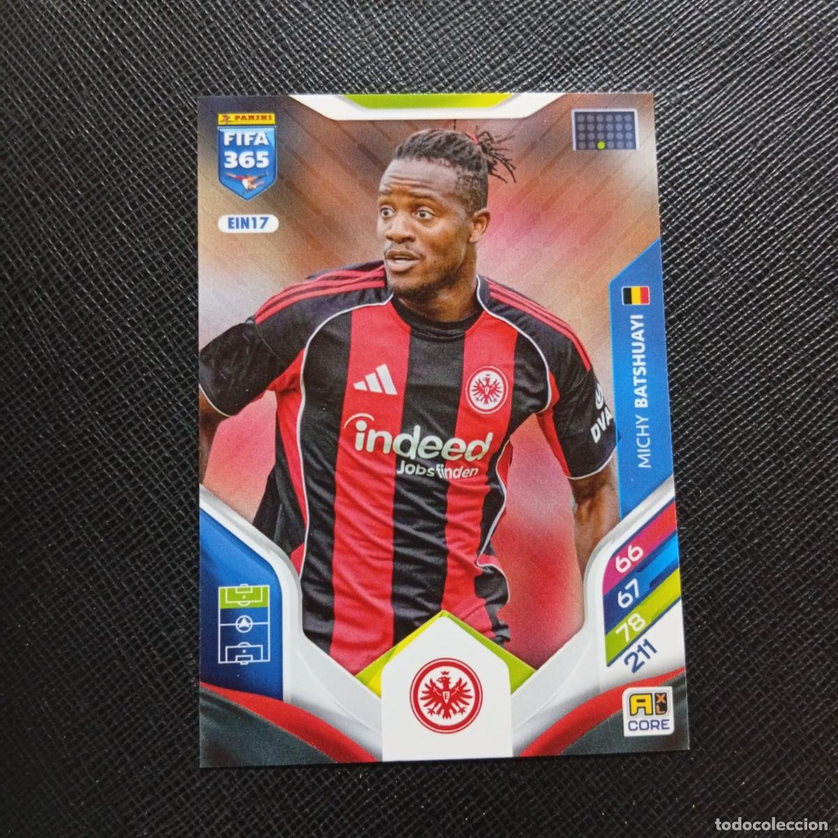 Figurine di Calcio: BATSHUAYI FRANKFURT ADRENALYN 2025 2026 FIFA 365 CROMO FUTBOL 25 26 - (MD2002-1) PG5