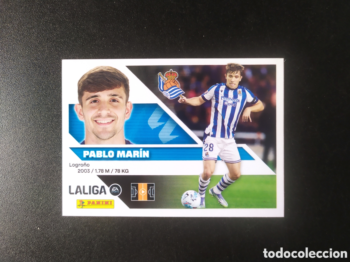 Figurine di Calcio: Liga este 2026 2027 26 27 panini Pablo Marin n&deg; 11 Real Sociedad