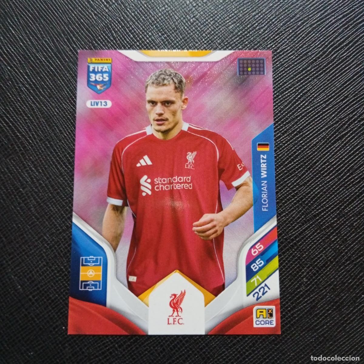 Figurine di Calcio: WIRTZ LIVERPOOL ADRENALYN 2025 2026 FIFA 365 CROMO FUTBOL 25 26 - (MD2002-1) PG6