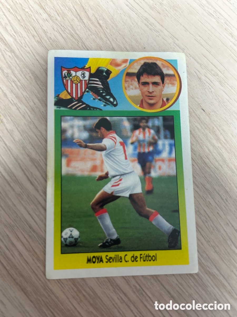 Figurine di Calcio: MOYA SEVILLA FICHAJE 12 ADHESIVO LIGA ESTE 1993 1994 93 94 NUNCA PEGADO SIN PEGAR