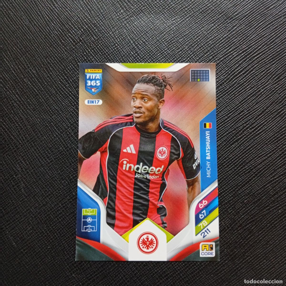 Fu&szlig;ball-Sticker: BATSHUAYI FRANKFURT ADRENALYN 2025 2026 FIFA 365 CROMO FUTBOL 25 26 - (MD2002-1) PG7