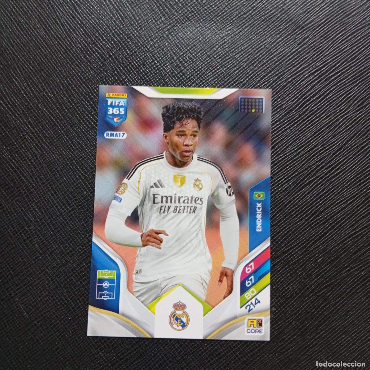 Cromos de f&uacute;tbol: ENDRICK REAL MADRID ADRENALYN 2025 2026 FIFA 365 CROMO FUTBOL 25 26 - (MD2002-1) PG7