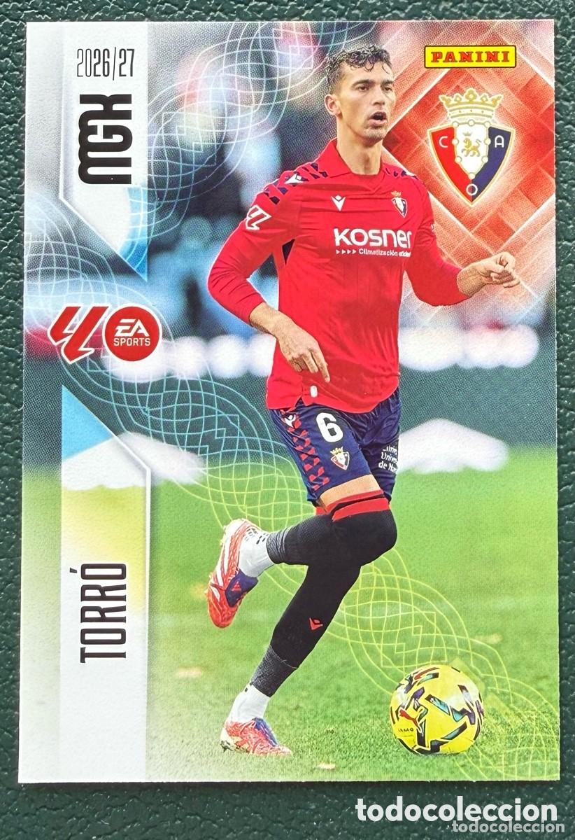 Cromos de f&uacute;tbol: 262 TORRO CA OSASUNA FICHAS ALBUM MEGACRACKS 2026 2027 MGK 26 27