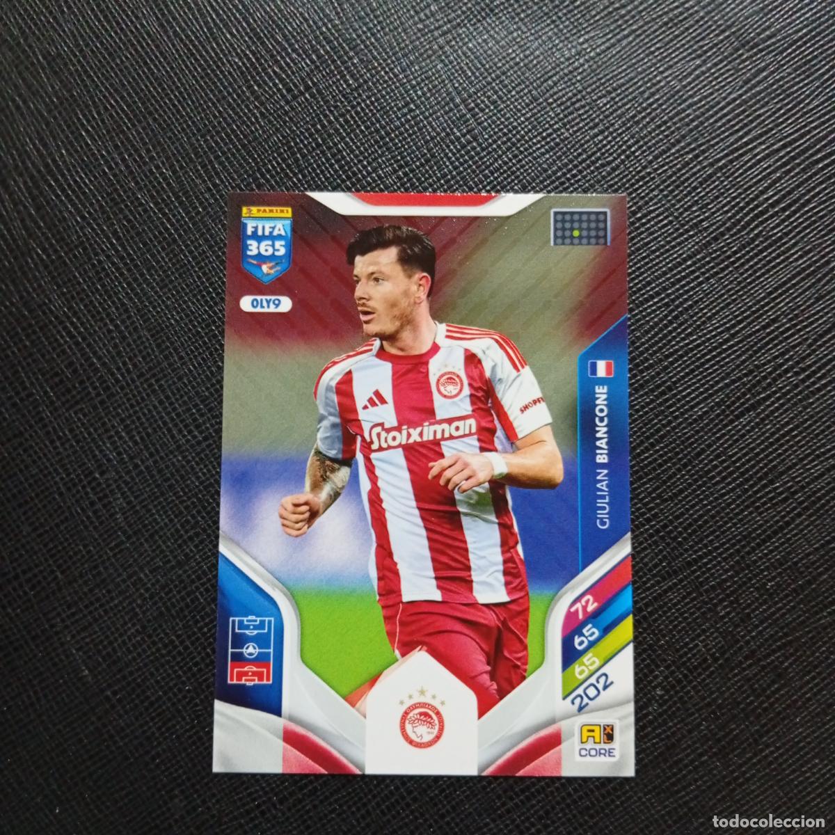 Cromos de f&uacute;tbol: BIANCONE OLYMPIAKOS ADRENALYN 2025 2026 FIFA 365 CROMO FUTBOL 25 26 - (MD2002-1) PG7