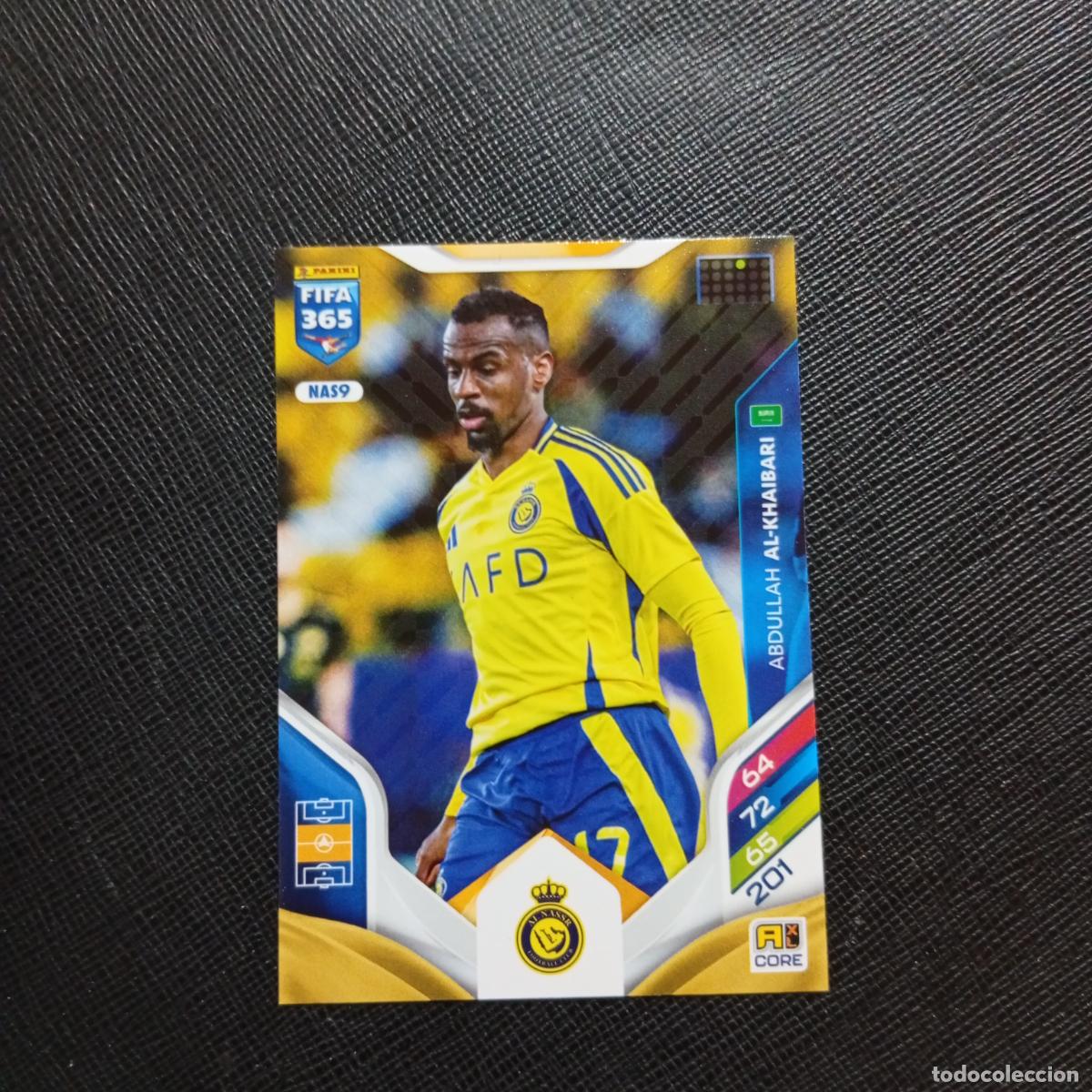 Cromos de f&uacute;tbol: AL KHAIBARI AL NASRR ADRENALYN 2025 2026 FIFA 365 CROMO FUTBOL 25 26 - (MD2002-1) PG7
