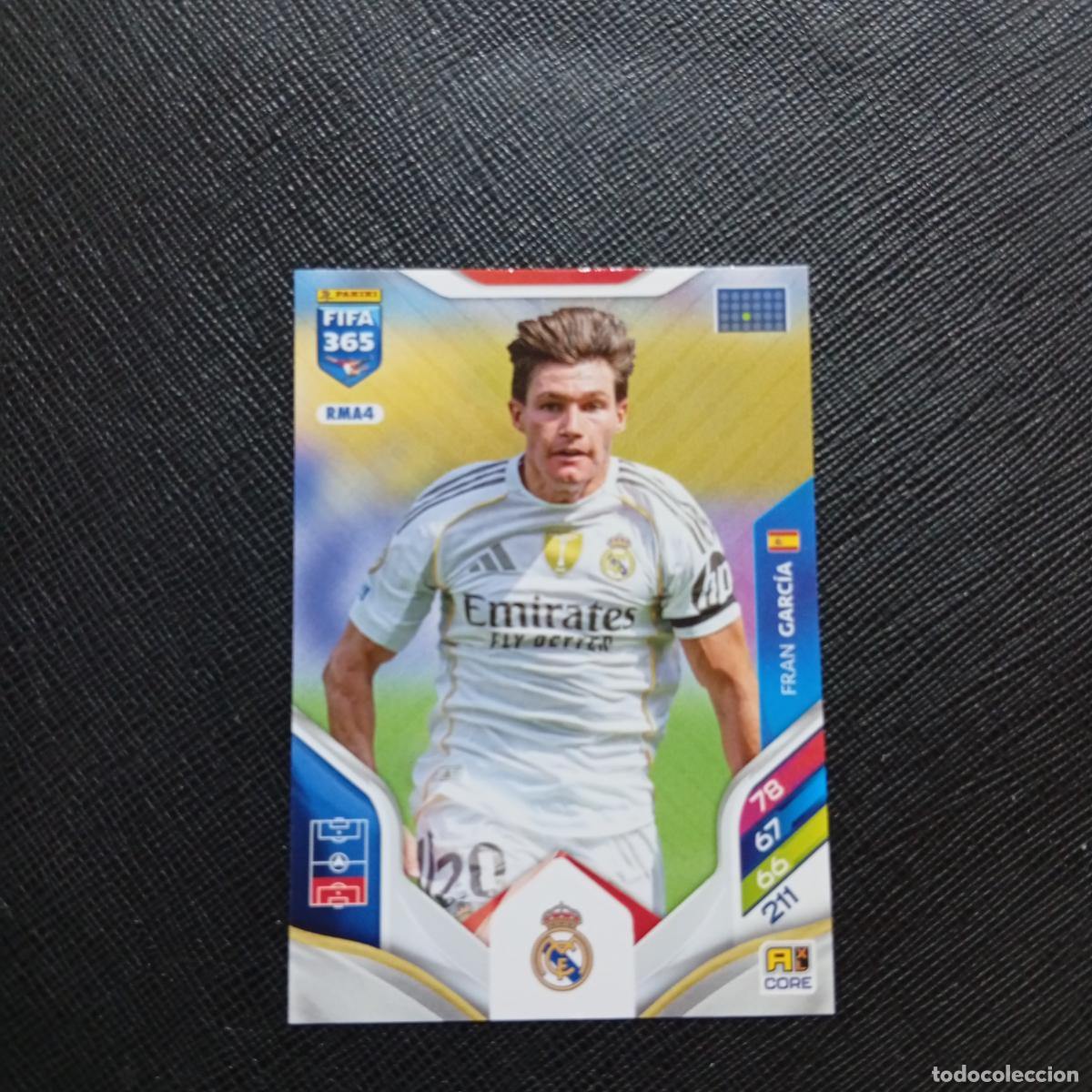Cromos de f&uacute;tbol: FRAN GARCIA REAL MADRID ADRENALYN 2025 2026 FIFA 365 CROMO FUTBOL 25 26 - (MD2002-1) PG8