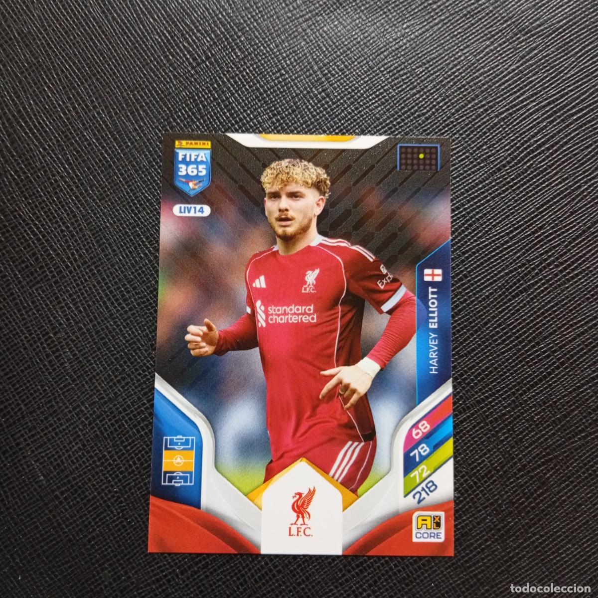 Cromos de f&uacute;tbol: ELLIOTT LIVERPOOL ADRENALYN 2025 2026 FIFA 365 CROMO FUTBOL 25 26 - (MD2002-1) PG8