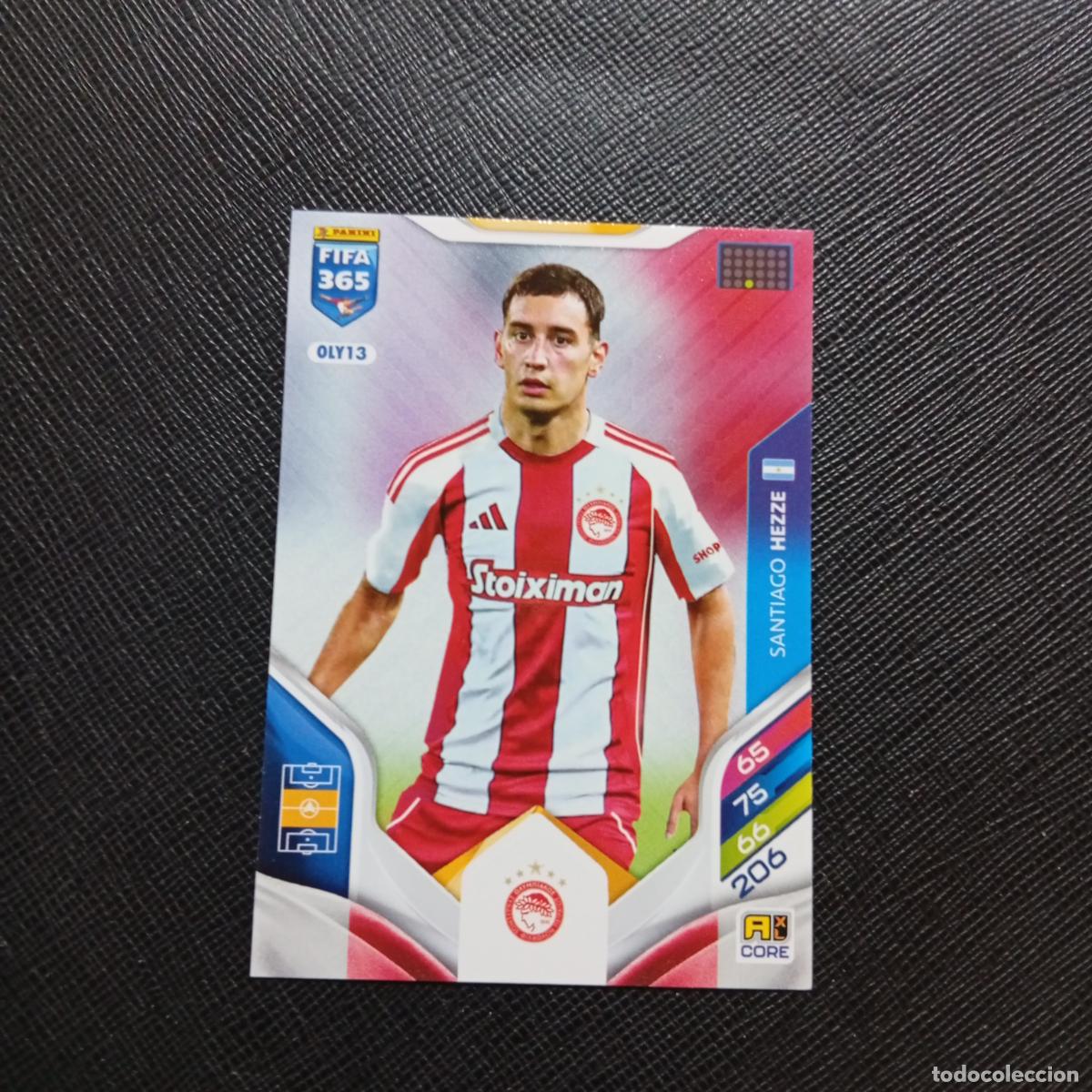 Cromos de f&uacute;tbol: HEZZE OLYMPIAKOS ADRENALYN 2025 2026 FIFA 365 CROMO FUTBOL 25 26 - (MD2002-1) PG9