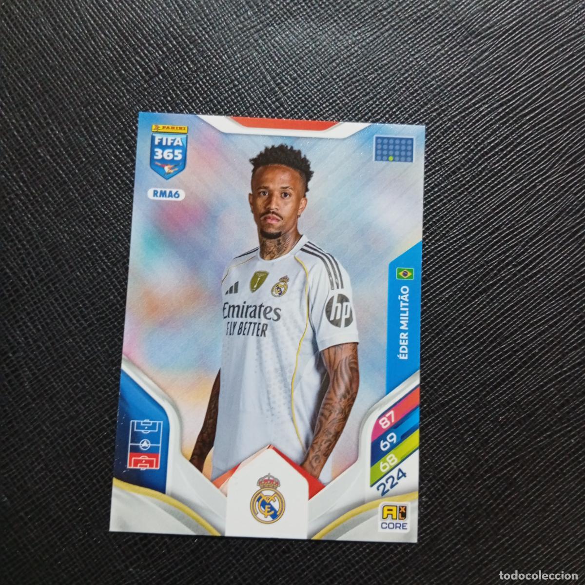 Cromos de f&uacute;tbol: EDER MILITAO REAL MADRID ADRENALYN 2025 2026 FIFA 365 CROMO FUTBOL 25 26 - (MD2002-1) PG9