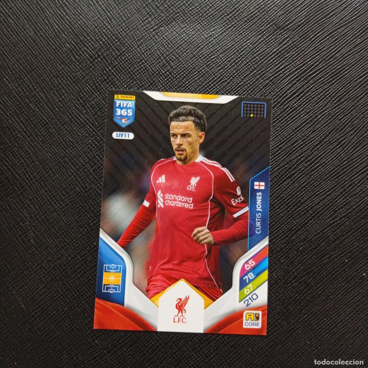 Cromos de f&uacute;tbol: JONES LIVERPOOL ADRENALYN 2025 2026 FIFA 365 CROMO FUTBOL 25 26 - (MD2002-1) PG10