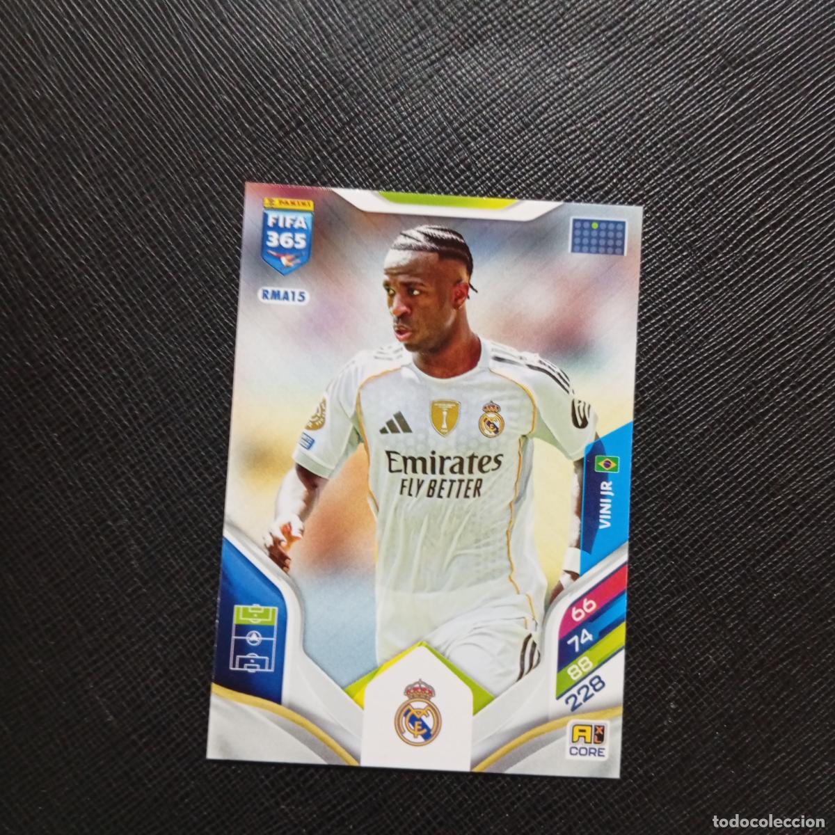Cromos de f&uacute;tbol: VINI VINICIUS JR REAL MADRID ADRENALYN 2025 2026 FIFA 365 CROMO FUTBOL 25 26 - (MD2002-1) PG10