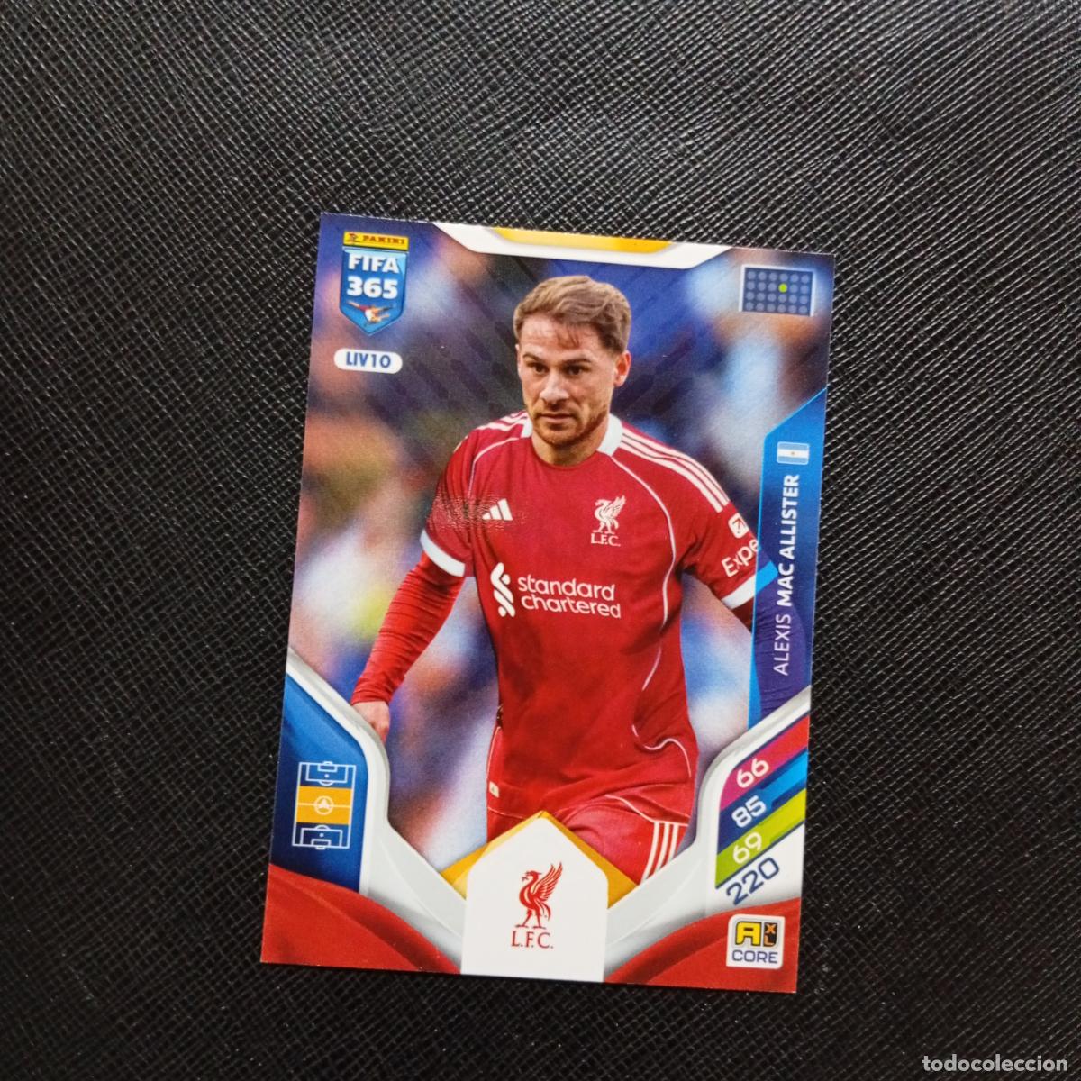 Cromos de f&uacute;tbol: MAC ALLISTER LIVERPOOL ADRENALYN 2025 2026 FIFA 365 CROMO FUTBOL 25 26 - (MD2002-1) PG10