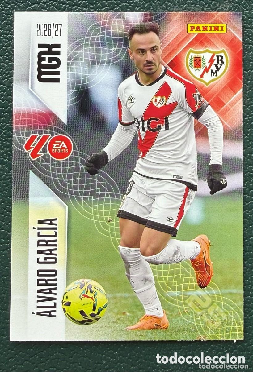 Cromos de f&uacute;tbol: 303 ALVARO GARCIA RAYO VALLECANO FICHAS ALBUM MEGACRACKS 2026 2027 MGK 26 27