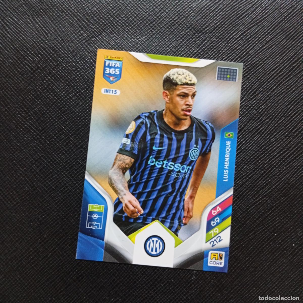 Cromos de f&uacute;tbol: LUIS HENRIQUE INTER MILAN ADRENALYN 2025 2026 FIFA 365 CROMO FUTBOL 25 26 - (MD2002-1) PG11