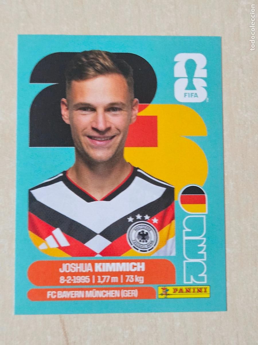 Football Stickers: CROMO GER10 GER 10 KIMMICH ALEMANIA - MUNDIAL FIFA WORLD CUP 2026 STICKER PANINI SIN PEGAR