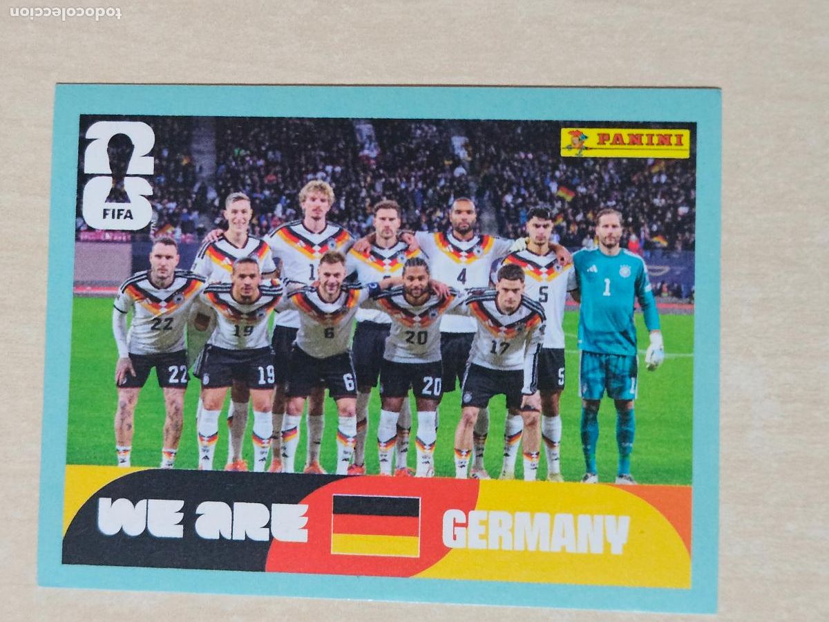 Football Stickers: CROMO GER13 GER 13 ALINEACION ALEMANIA - MUNDIAL FIFA WORLD CUP 2026 STICKER PANINI SIN PEGAR