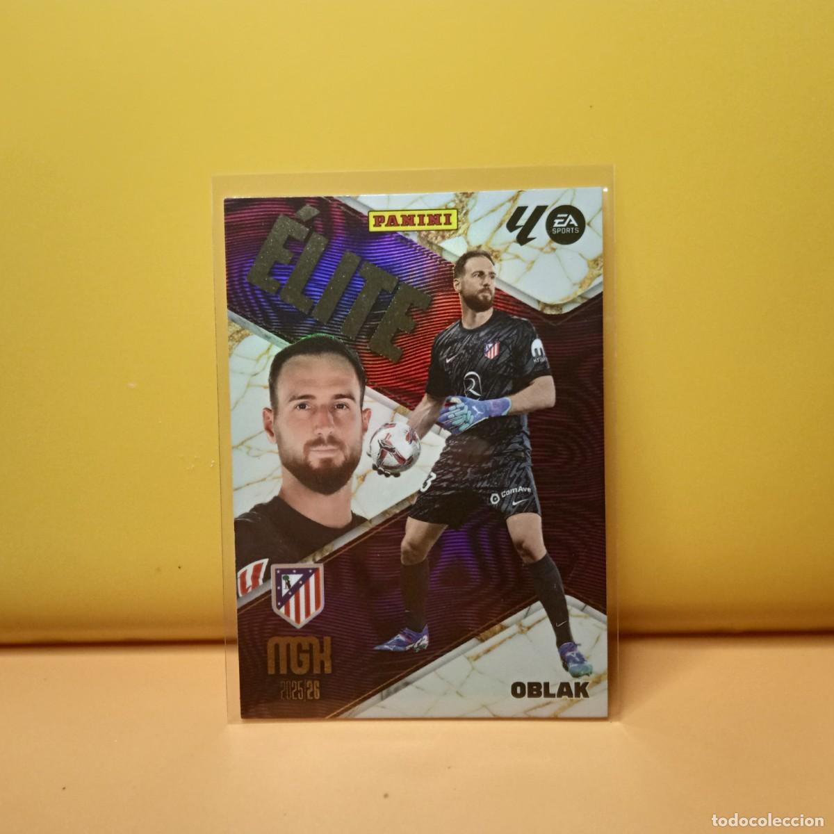 Football Stickers: MEGACRACKS 2025 2026 25 26 (&Eacute;LITE) ATL&Eacute;TICO DE MADRID OBLAK 14