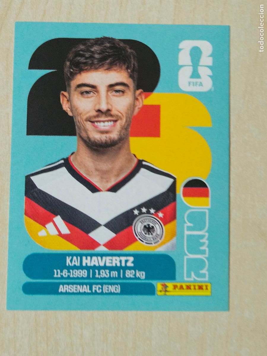 Cromos de f&uacute;tbol: CROMO GER17 GER 17 KAI HAVERTZ ALEMANIA - MUNDIAL FIFA WORLD CUP 2026 STICKER PANINI SIN PEGAR